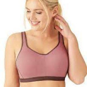 Wacoal Brandi Underwire Sports Bra 36G in Pink